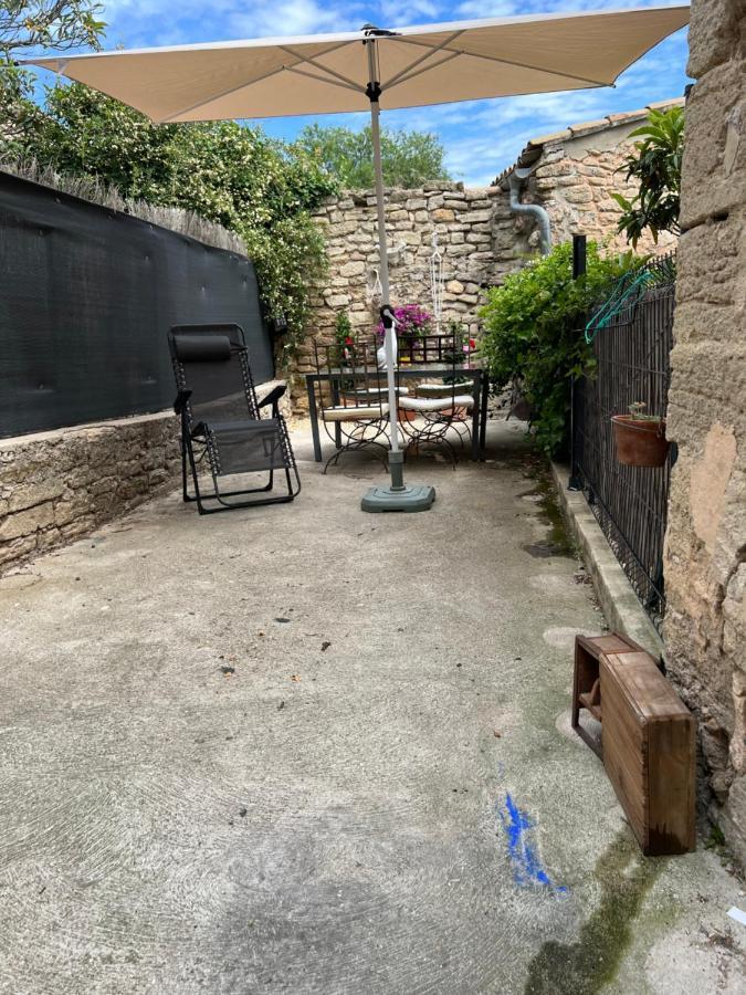 La Terrasse De Caromb Face Au Mont Ventoux Avec Clim Apartamento Exterior foto