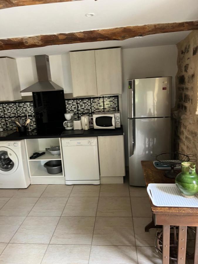 La Terrasse De Caromb Face Au Mont Ventoux Avec Clim Apartamento Exterior foto