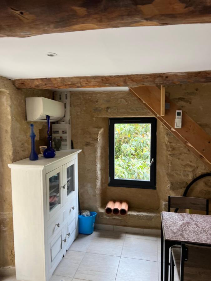 La Terrasse De Caromb Face Au Mont Ventoux Avec Clim Apartamento Exterior foto