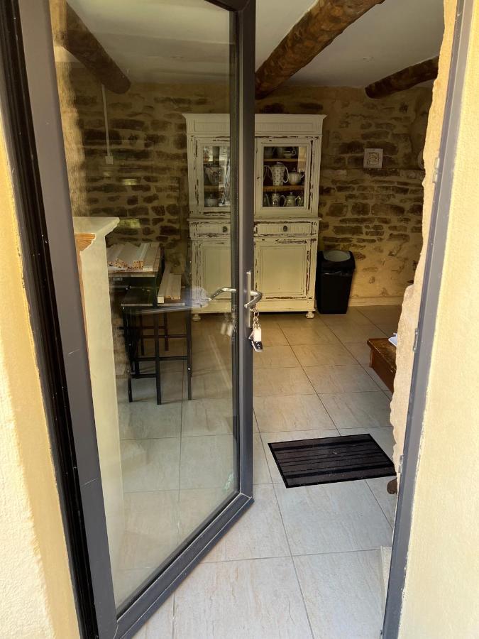 La Terrasse De Caromb Face Au Mont Ventoux Avec Clim Apartamento Exterior foto